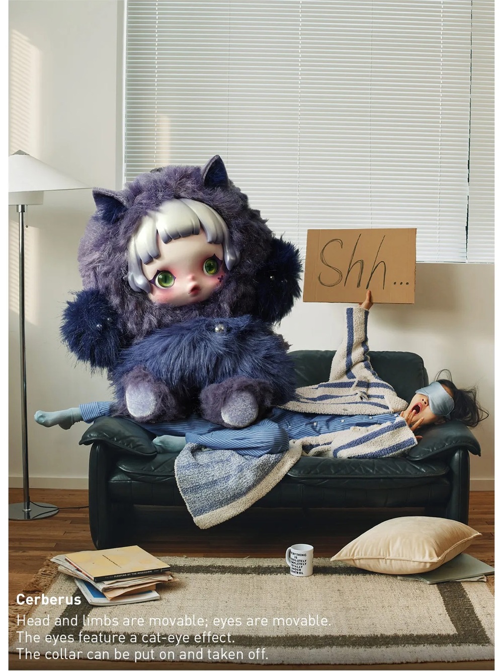 SKULLPANDA You Found Me. Plush Doll
Pendant (CONFIRMED, OPEN BOX) - Cerberus